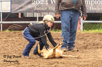 Jr High Girls Goat Tying Dodge City Sunday 2025
