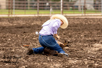 KHSRA Goat Tying Emporia KSU Rodeo Saturday 9-20-2025