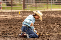 KJHSRA Girls Goat Tying Emporia KSU Rodeo Saturday 9-20-2025