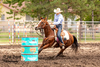 KJHSRA Barrel Racing Emporia KSU Rodeo Saturday 9-20-2025