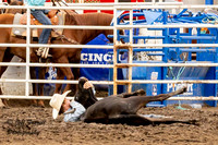 KJHSRA Chute Dogging Emporia KSU Rodeo Sunday 9-21-2025