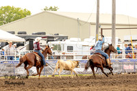 KHSRA Team Roping Emporia KSU Rodeo Sunday 9-21-2025