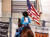 Pre Rodeo and Sponsor Flags 2nd Performance Thursday