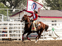 American and Sponsor Flag Presentation Saturday Garden City 2020
