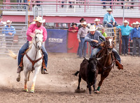 High School Steer Wrestling