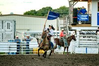 NSC Harvey Co Fair Rodeo Bareback Saturday