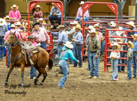 KJHSRA Ribbon Roping 1st Go Thursday State Finals 2025
