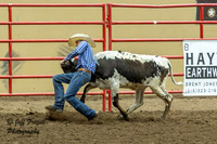 KJHSRA Chute Dogging 1st Go Thursday State Finals 2025