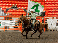 Sponsor Flags and US Flag Presentation Short go