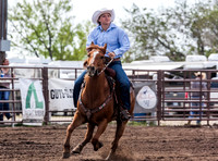 Lakin Rodeo Sunday Barrel Racing High School