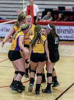 KWU Vs Dodge and Friends Volleyball Jv and Varsity