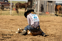 Jr High Girls Goat Tying Lakin Sunday 2025
