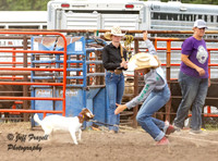 Jr High Girls Goat Tying Canton Sunday 2024